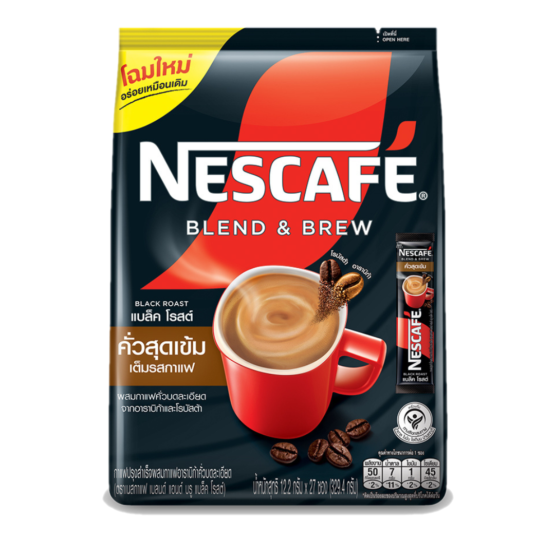 Nescafe Blend And Brew Black Roast Coffee Blend 2841